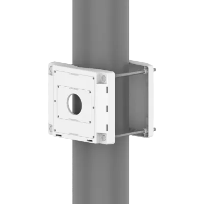 Hanwha - SBP-150PMW - Pole Mount for SBP-150NBW (Max Load 88lbs/40kg)