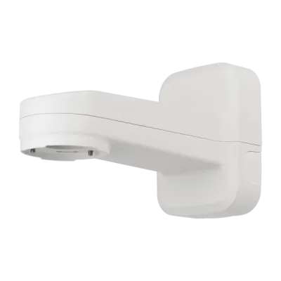 Hanwha - SBP-156WMW - Wall/Pole mount, Material : Aluminum, Color : White, Dimensions :135(W)x183(H)x302(D)mm (5.31x7.20x11.89"), Compatible with: XNP-9300RW/8300RW/6400RW, QNP-6320R/6250R/6320H/6250H. Stainless Steel Pole straps are not included.