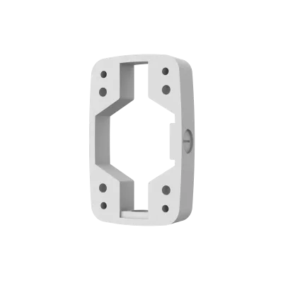 Hanwha - SBP-300BW1 - Wall Mount Base Compatible with wall mounts SBP-300WMW and SBP-300WMW1
 Table top mount for (TNO-7180RLP) Includes conduit hole 3/4" (19.1mm) (M25)