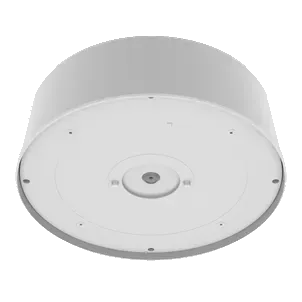 Hanwha - SBP-317HMWP - Hanging Cap Adapter with extra storage space. Can be used with PNM-9084RQZ / PNM-9084RQZ1 / PNM-9085RQZ / PNM-9085RQZ1. Mount screw size : PF 1 1/2", White