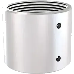 Hanwha - SBP-HCFW - 1.5” coupler, female thread on both sides, White