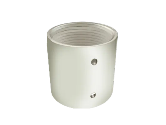 Hanwha - SBP-HCF - 1.5” coupler, female thread on both sides, Ivory