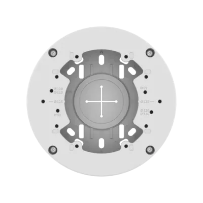 Hanwha - SBV-140BW - Back Box For Dome Cameras, compatible with: QNV-C8083R/C9083R, QNV-C8011R/C8012/C9011R, QND-6011/6021, QND-8011/8021, QND-6012R/6022R/6082R, QND-7012R/7022R/7082R, QNE-8011R/8021R