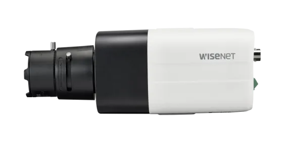 Hanwha - SCB-6005 - Wisenet HD+ 2MP, Full HD(1080p) 30fps, 1/2.8" 2M CMOS, 60dB DWDR, RS485 /Coaxial Control, true D/N, 24VAC/12VDC (Requires 2MP or higher CS Mount Lens)