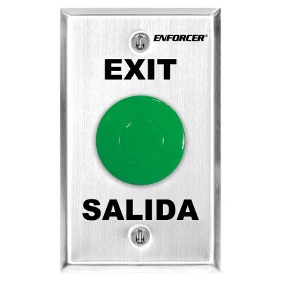 SECO-LARM - SD-7213-GSP - RTE Plate with Pneumatic Timer, Green