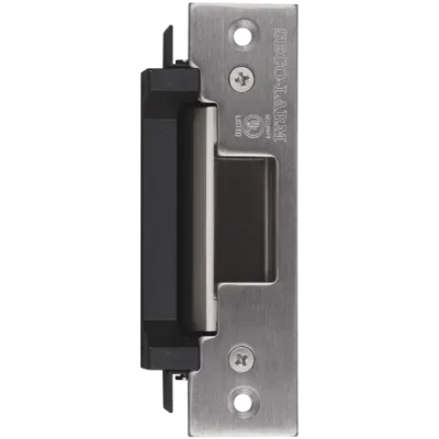 SECO-LARM - SD-995C - Electric Door Strike for metal-framed doors. 12VDC, Fail-safe (door unlocks when power is lost) or fail-secure (door locks when power is lost) operation. Indoor use only. ANSI-sized: 4⅞"x1¼"x1⅜", UL 294 & UL 1034 Listed