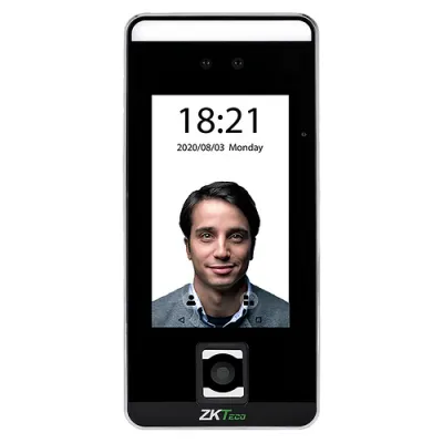 ZKTeco USA - SF1005-QR-iClass - Body-Temperature & Mask Detection with Face & Palm Recognition