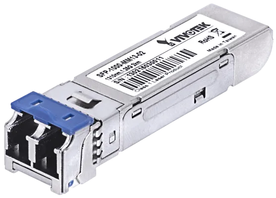 Vivotek - SFP-1000-SM13-10I - Industrial Gigabit Mini GBIC Single Mode 1312nm 10KM, LC Con
