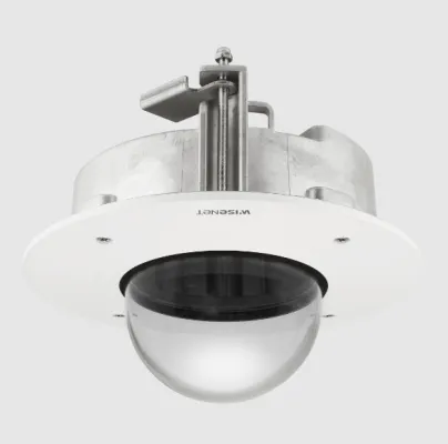 Hanwha - SHD-1370FPW - In-ceiling Mount Plenum compatible with XNV-6123R, XNV-6083RZ/8083RZ/9083RZ, XNV-6083Z/8083Z, XNV-6083R/8083R/8093R/9083R, XNV-8082R/9082R, PNV-A6081R/A9081R