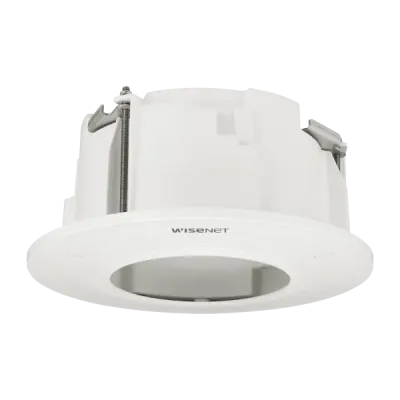 Hanwha - SHD-1600FPW - Plenum Flush Mount for XNF-8010R/8010RV/9010RV/9010RVM, XND-6085V, XNV-6080/6080R/8080R/L6080/L6080R/6120/6120R/6085