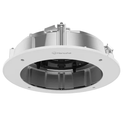 Hanwha - SHD-2500FPW - Plenum In-ceiling Mount compatible with: PNM-C16083RVQ/C32083RVQ