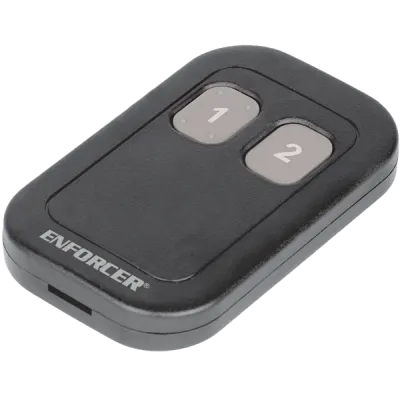 SECO-LARM - SK-919TP2H-NQ - 2-Button RF Transmitter for use with all SECO-LARM 315MHz receivers. Three channels, slimline, handheld.