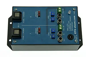ETS - SMA2-LP-C5  - 2 channel Microphone / 2 Watt speaker amplifier Interface with CAT5 main cable run connector