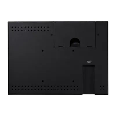 Hanwha - SMT-1030PV - 10" IP public view monitor,1080p (1920x1080), HDMI, VGA, Ethernet, 16:9 aspect ratio, Built-in speaker (2x2 W), VESA mountable (75 x 75mm), black casing, face detection display for visual deterrent, 2MP IP camera built-in, 4.6mm