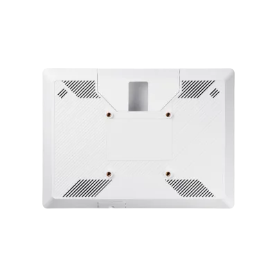 Hanwha - SMT-1031PVW - 10-inch (10.1") AI Enabled IP Public View Monitor (AI PVM), White Color, 1024x600 60Hz, Ethernet, Built-in Speakers (1W x2), AI Object Classification and Analytics, Face Detection, Motion Activated LED and Audio Alarm, Customiz