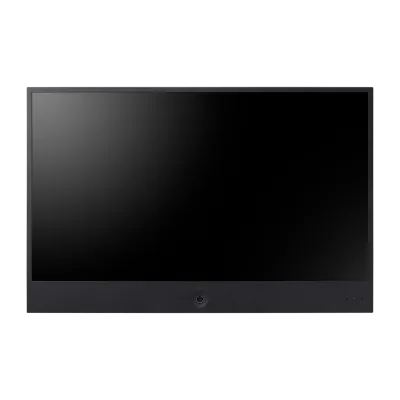 Hanwha - SMT-2721PV - 27" AI Enabled IP public view monitor (AI PVM), 1080p (1920x1080 60Hz), 16:9 Aspect Ratio, HDMI In (x2), Ethernet, Built-in Speakers (2W x2), AI Object Classification and Analytics, Face Detection, Motion Activated LED and Audio