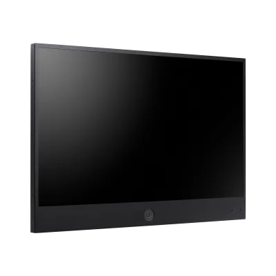 Hanwha - SMT-2721PV - 27" AI Enabled IP public view monitor (AI PVM), 1080p (1920x1080 60Hz), 16:9 Aspect Ratio, HDMI In (x2), Ethernet, Built-in Speakers (2W x2), AI Object Classification and Analytics, Face Detection, Motion Activated LED and Audio