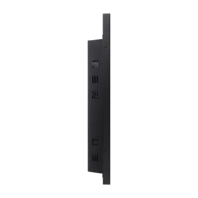 Hanwha - SMT-2721PV - 27" AI Enabled IP public view monitor (AI PVM), 1080p (1920x1080 60Hz), 16:9 Aspect Ratio, HDMI In (x2), Ethernet, Built-in Speakers (2W x2), AI Object Classification and Analytics, Face Detection, Motion Activated LED and Audio