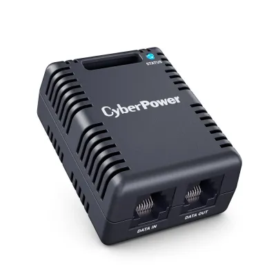 CYBERPOWER - SNEV001 - 4 input contact closures, RJ45 Ethernet port x 2, 10 ft cable, 3 year warranty, Daisy chain x 8 maximum