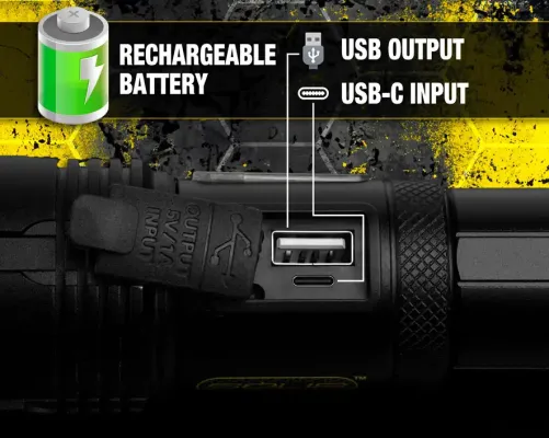Jonard Tools - SOL-F1 - Solis Rechargeable Tactical Flashlight