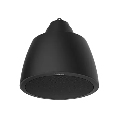 Hanwha - SPA-P100B - IP Audio Speaker, Two-way audio, Scheduler, Background Music, Text To Speech, 10W Amp, 101dB Output, Freq. Range 130Hz-20kHz, 1GB Internal Storage, Single Micro SD slot (Up to 32GB), Built in Relay, SUNAPI, Onvif, SIP, P2P-SIP, P