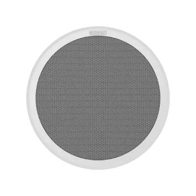 Hanwha - SPA-P100W - IP Audio Speaker, Two-way audio, Scheduler, Background Music, Text To Speech, 10W Amp, 101dB Output, Freq. Range 130Hz-20kHz, 1GB Internal Storage, Single Micro SD slot (Up to 32GB), Built in Relay, SUNAPI, Onvif, SIP, P2P-SIP, P
