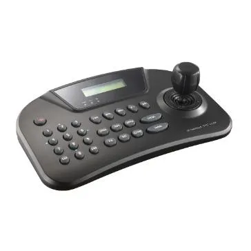 Hanwha - SPC-1010 - Controller, PTZ joystick controller, 2 line text LCD display, up to 255 PTZ/zoom cameras, RS-485