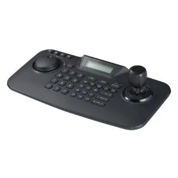 Hanwha - SPC-2010 - Controller, 3D joystick, 2 line text LCD display, built-in jog shuttle, up to 255 PTZ/zoom cameras, RS-485, DVR, supports Multi-protocol