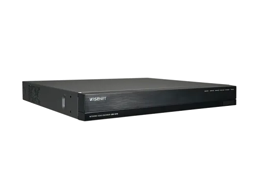 Hanwha - SPE-1610 - Encoder, 16CH H.264/MJPEG, 30fps @ 2MP or lower and 15 fps @ 4MP, AHD/CVI/TVI/CVBS compatible, RS-485/422 Interface, Pelco C when using CVBS or ACP up-coax protocol @ AHD, ONVIF protocol support, HDMI output, I/O 16/4, Audio in/ou