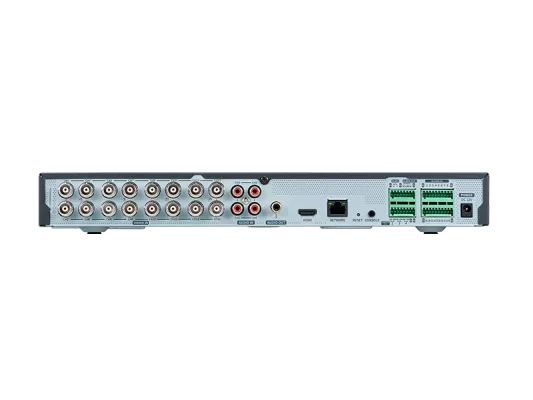 Hanwha - SPE-1610 - Encoder, 16CH H.264/MJPEG, 30fps @ 2MP or lower and 15 fps @ 4MP, AHD/CVI/TVI/CVBS compatible, RS-485/422 Interface, Pelco C when using CVBS or ACP up-coax protocol @ AHD, ONVIF protocol support, HDMI output, I/O 16/4, Audio in/ou