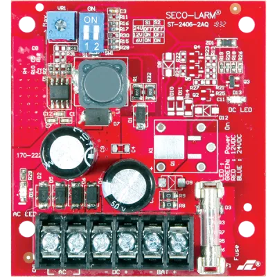 SECO-LARM - ST-2406-2AQ - Power Supply / Charger, 1.5A Continuous, 2.0A Peak