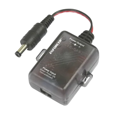 SECO-LARM - ST-LA115-TPQ - 1.5A Voltage Converter. 18~28 VDC/VAC input voltage. 12 VDC output voltage. Includes 2.1mm DC Plug.