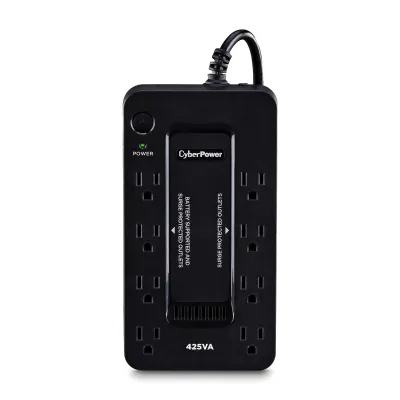 Cyber Power - ST425 - Standby UPS System, 425VA/260W
