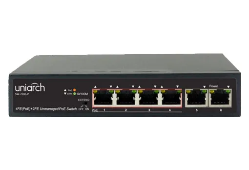 UNV - SW-2106-P - Uniarch 4PoE Switch