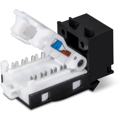 TRENDNET - TC-K25C6BK - 25 Pack Cat6 RJ-45 Keystone Jack, Black