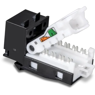 TRENDNET - TC-K50C6BK - 50 Pack Cat6 RJ-45 Keystone Jack, Black