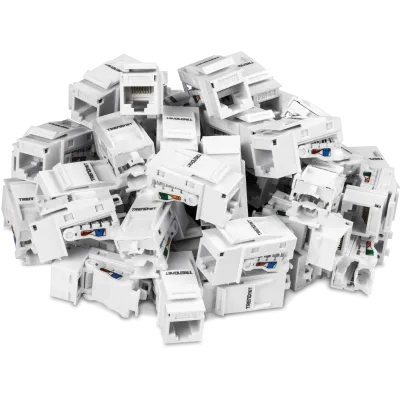 TRENDNET - TC-K50C6 - 50 Pack Cat6 RJ-45 Keystone Jack