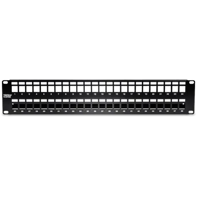 TRENDNET - TC-KP48S - 48-Port Blank Keystone Shielded Patch Panel