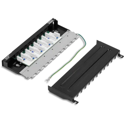 TRENDNET - TC-P08C6AS - 8-Port Cat6A Shielded Wall