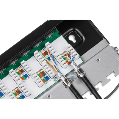 TRENDNET - TC-P08C6AS - 8-Port Cat6A Shielded Wall
