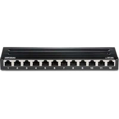 TRENDNET - TC-P12C6AS - 12-Port Cat6A Shielded