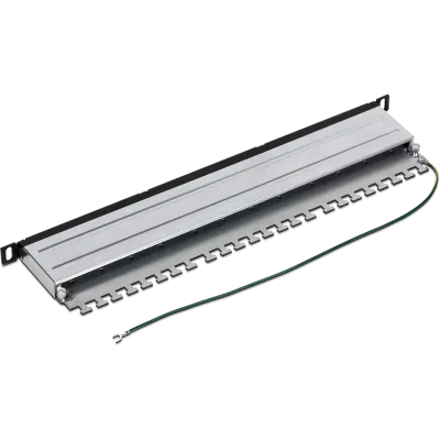 TRENDNET - TC-P24C6AHS - 24 Port Cat6a Shielded Half-U Patch Panel