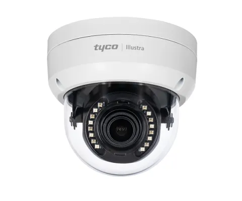 ExacqVision - TCCES02D09064 - Cloud Camera Essentials 2MP Mini Dome 2.7-13mm TDNIR Indoor/Outdoor 64GB Internal Storage