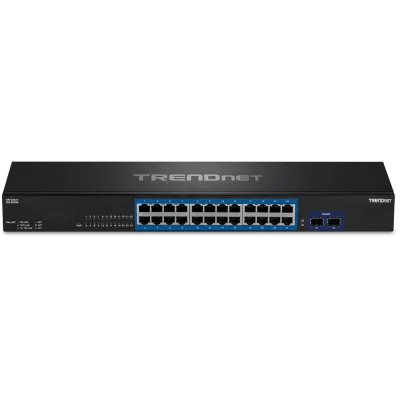 TRENDNET - TEG-30262 - 24-port Gigabit Switch with 2x 10G SFP+Slots