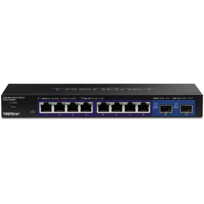 TRENDNET - TEG-3102WS - 10-Port 2.5G Web Smart Switch