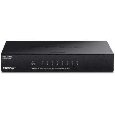 TRENDNET - TEG-S380 - 8-Port Unmanaged 2.5G Switch