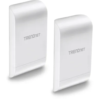 TRENDNET - TEW-740APBO2K - 10 dBi Wireless N300 Outdoor PoE Pre-Configured Point-to-Point Bridge Kit