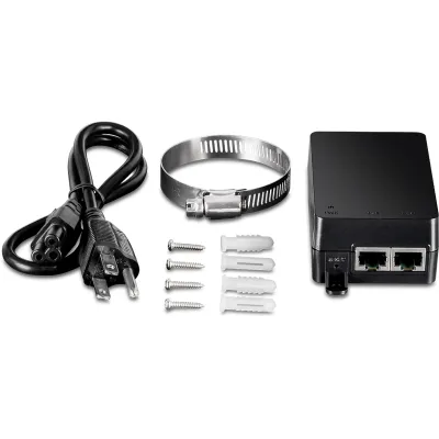 TRENDNET - TEW-940APBO2K - 14 dBi WiFi 6 AX1200 Outdoor PoE Preconfigured Point-to-Point Bridge Kit