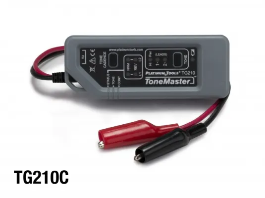 Platinum Tools - TG210C - ToneMaster High Power Tone Generator with Alligator Clips. Clamshell.