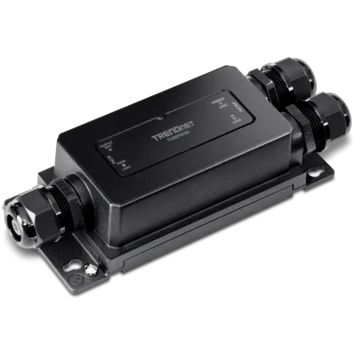 TRENDNET - TI-BEP200 - 2-Port Industrial Outdoor Gigabit Active/Passive PoE+ Extender